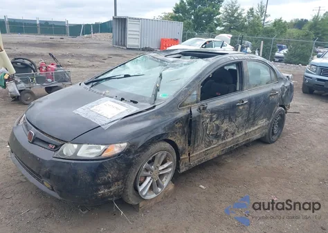 2008 Honda Civic Si/Si Mugen из США, поврежденный, VIN 2HGFA55598H705039